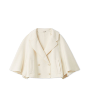 リバーポンチョショートコート