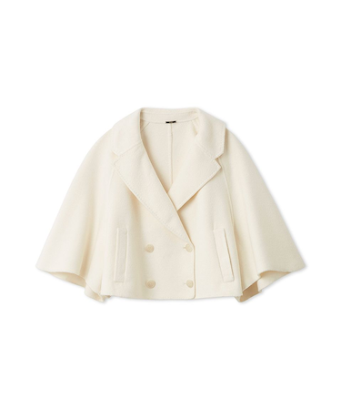 リバーポンチョショートコート