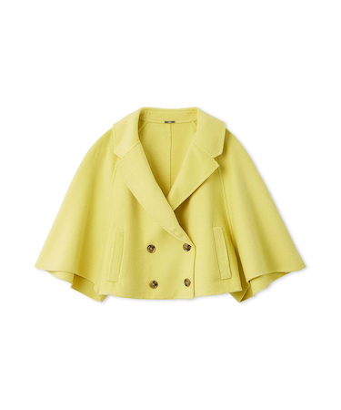 リバーポンチョショートコート