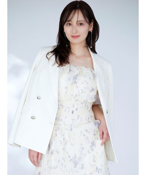 Sustainableダブルブレストジャケット｜スナイデルの通販｜&mall