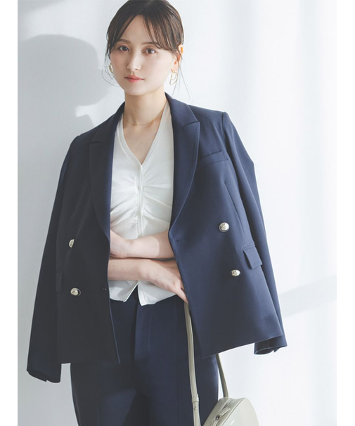 Sustainableダブルブレストジャケット