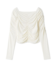 ギャザーカットプルオーバー