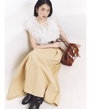 ロングデニムスカート