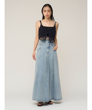 ロングデニムスカート