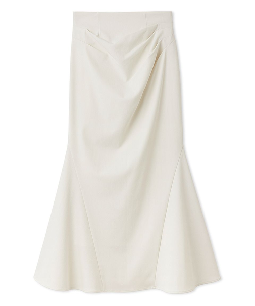 Sustainableドレープマーメイドスカート