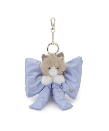 リボンシュシュキャットチャーム