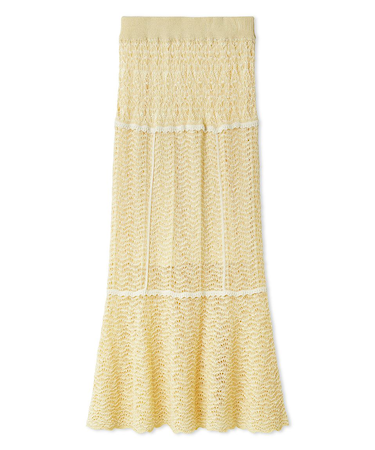 クロシェニットスカート