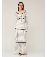 クロシェニットスカート