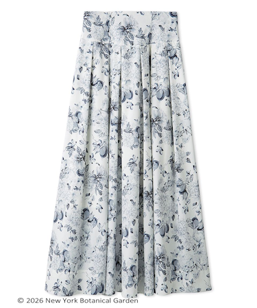 NYBG ギャザーフレアマキスカート