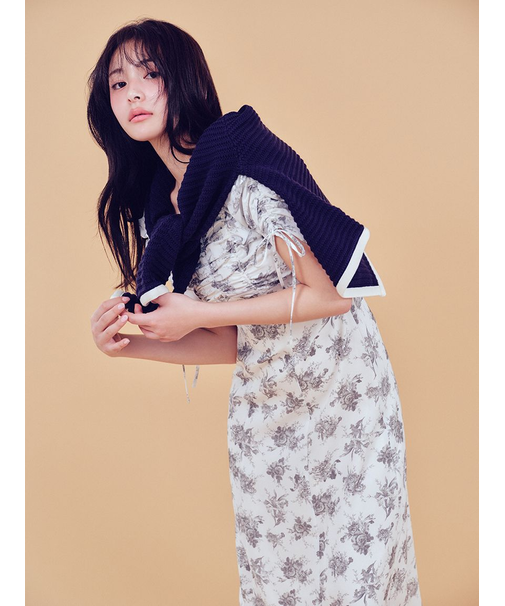 【WEB限定/ROSE Collection】ROSEプリントワンピース