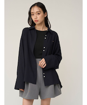 Sustainableタックボリュームショートパンツ