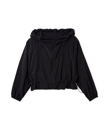 ナイロンフーデッドパーカー