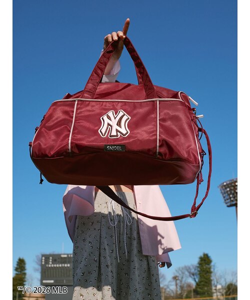 MLB】チームロゴナイロンボストン｜スナイデルの通販｜&mall（アンド