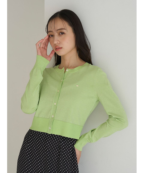 UVカットベーシックニットカーディガン