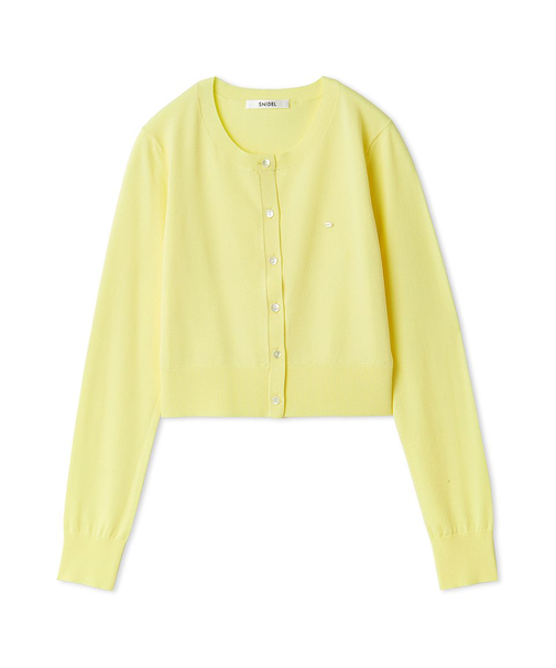 UVカットベーシックニットカーディガン