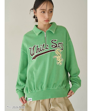 【MLB】Sustainableハーフジップスウェット