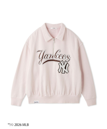 【MLB】Sustainableハーフジップスウェット