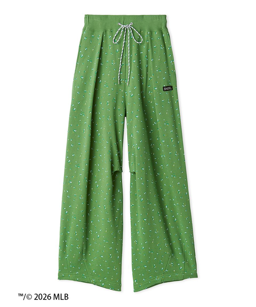 【MLB】Sustainableスウェットワイドパンツ