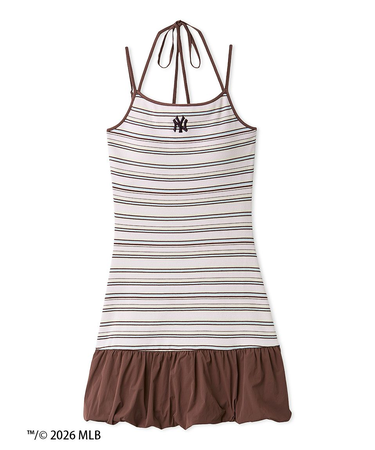 【MLB】ヘムバルーンカットキャミワンピース
