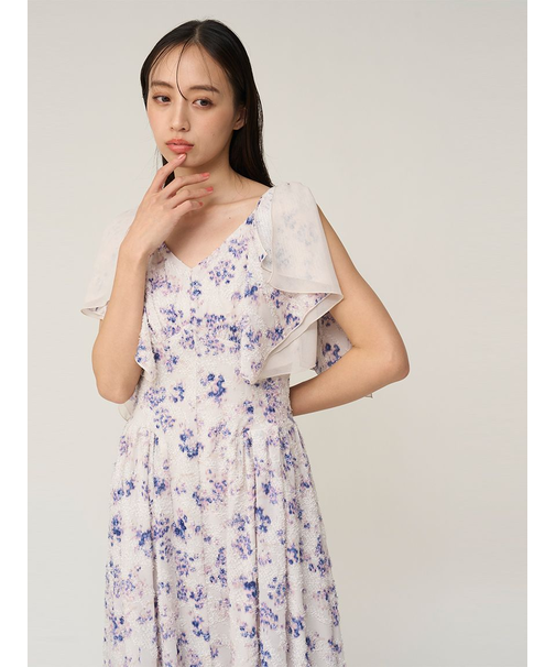 リボンジャガードワンピース