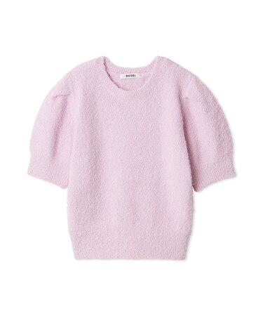 ファンシーヤーンニットプルオーバー