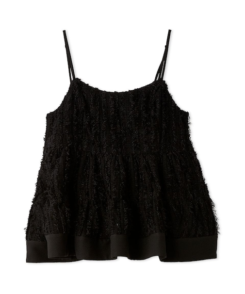 ボリュームティアードキャミチュニック