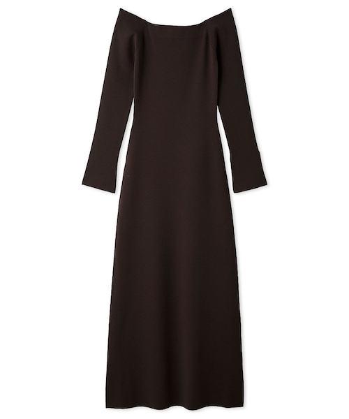 オフショルIラインニットワンピース｜スナイデルの通販｜&mall（アンド