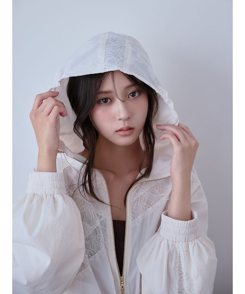 Chacott】コラボナイロンレースブルゾン｜スナイデルの通販｜&mall