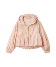 【Chacott】コラボナイロンレースブルゾン