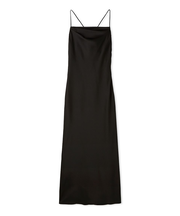 ハンマーサテンキャミワンピース