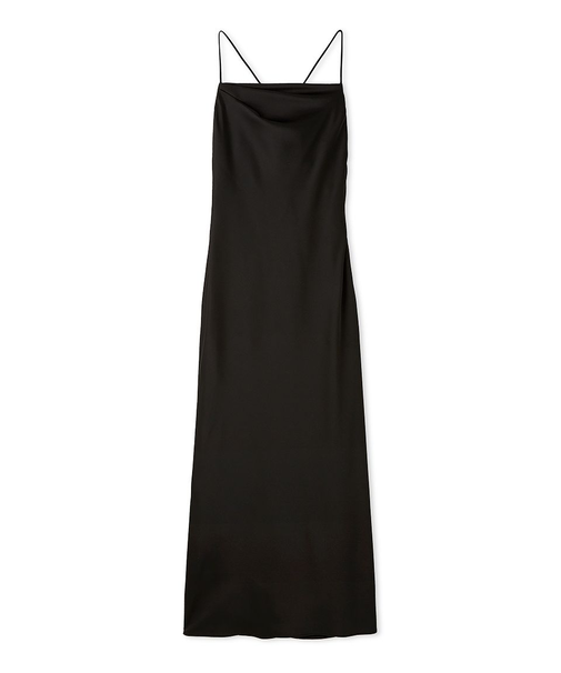 ハンマーサテンキャミワンピース