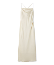 ハンマーサテンキャミワンピース