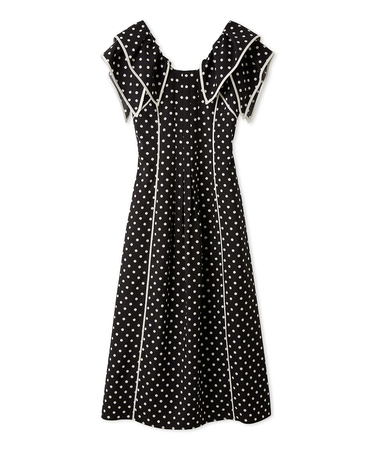 【WEB限定00サイズあり】ラッフルカラープリントワンピース