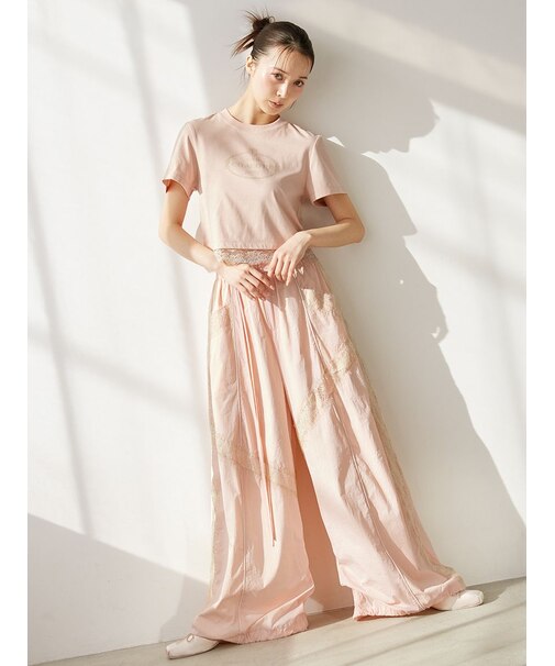 【Chacott】コラボナイロンレースパンツ