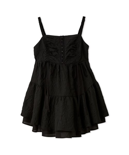 snidel チャコットコラボ ジャガードミニワンピース Chacott】コラボジャガードミニワンピース｜スナイデルの通販｜&mall