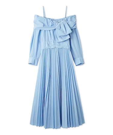 ビッグリボンシャツワンピース