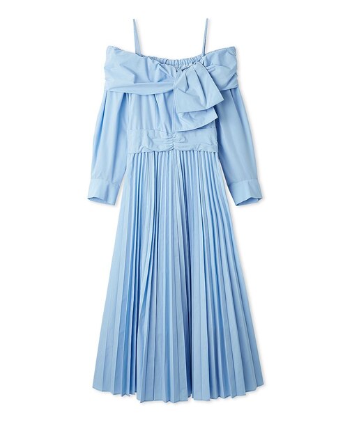 ビッグリボンシャツワンピース