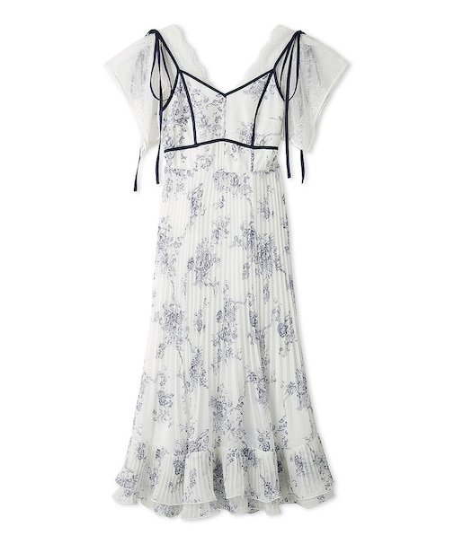 【Chacott】コラボフラワーレースワンピース