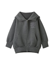 ボリュームパーカーワンピース