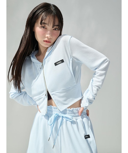 snidel スナ uvパーカー LUMISHADE UVカットパーカー LUMISHADE】UVカットパーカー｜スナイデルの通販｜&mall（アンドモール
