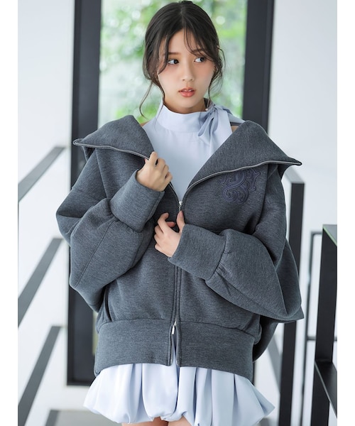 ボリュームパーカー SNIDEL（スナイデル）の「ボリュームパーカー（パーカー）」 - WEAR
