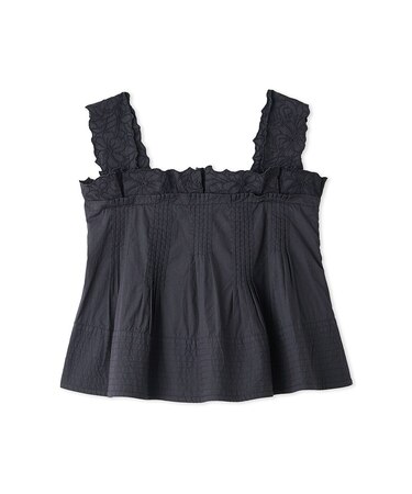 エンブロイダリートップス