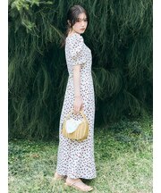 【販路限定サイズあり】Sustainableフルーツプリントワンピース