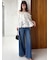 【Kuroki denim】ハイライズワイドデニム