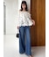 【Kuroki denim】ハイライズワイドデニム