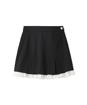 レイヤードミニスカショーパン