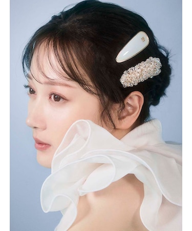 ビーズヘアクリップセット