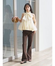【STYLE UP PANTS】フレアデニム