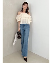 【STYLE UP PANTS】フレアデニム