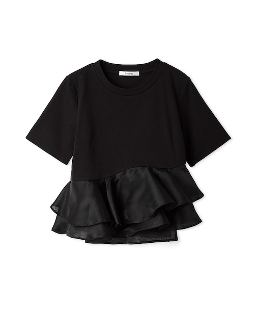 ドッキングペプラムカットプルオーバー